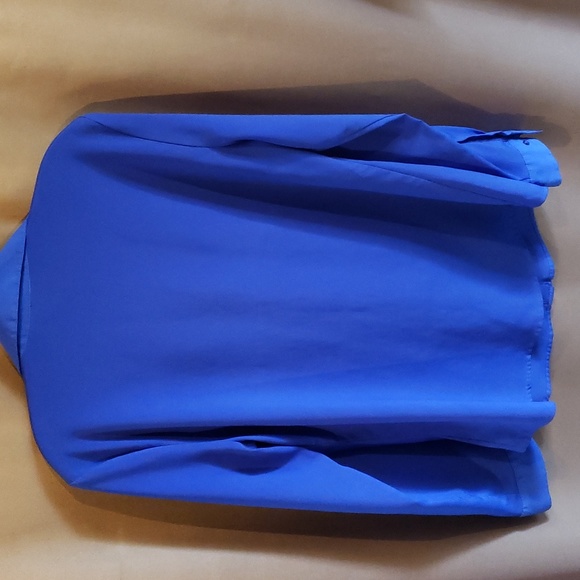 Royal Blue Long Sleeve or 3/4 Sleeve Shirt - Picture 2 of 10
